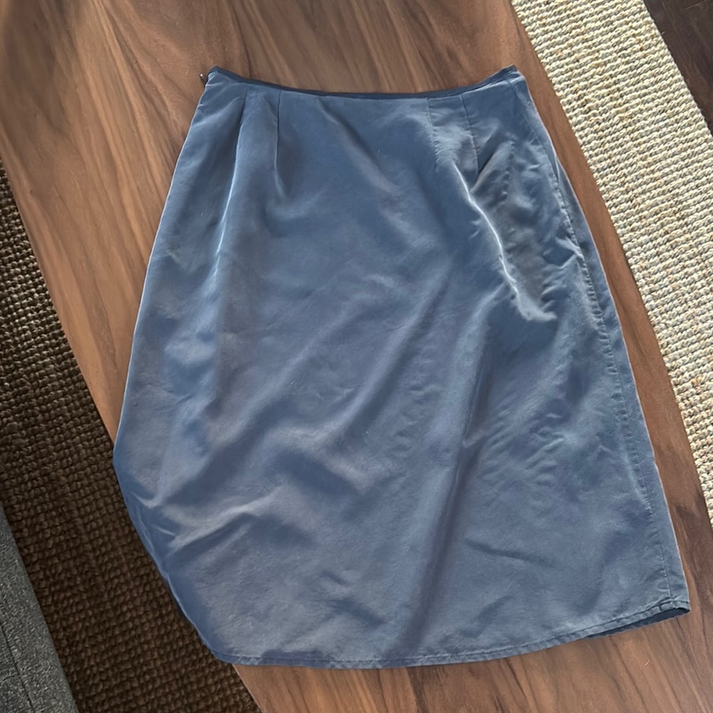 Elegant Grey Pencil Skirt
